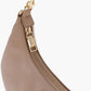 Leather Hobo Bag With Chain