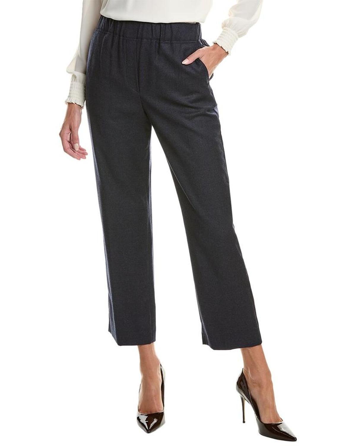 Weekend Max Mara Cambra Wool-Blend Trouser