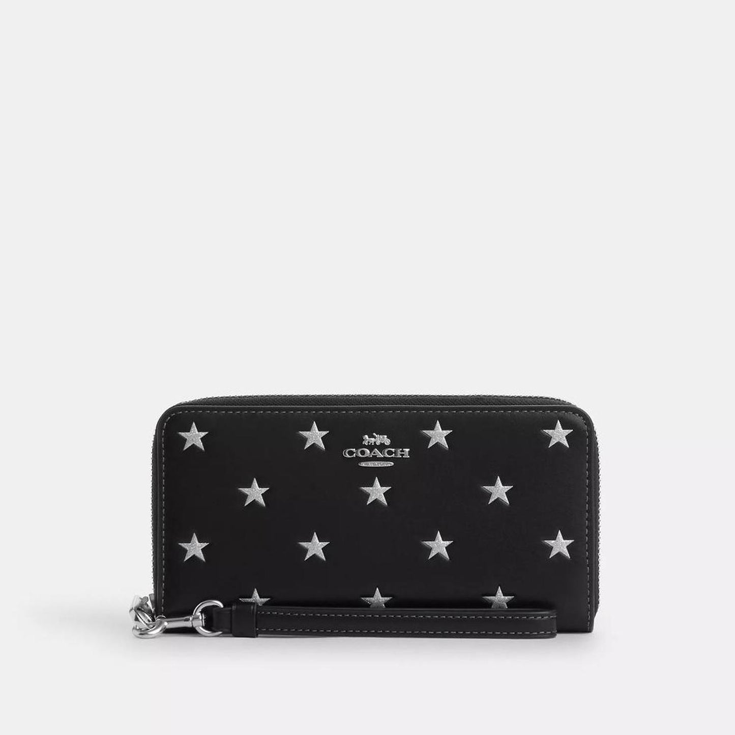 Coach Outlet Long Zip Around Wallet With Star Print