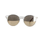 Prada Cinema PR 62SS Mirror Sunglasses in Gold Metal