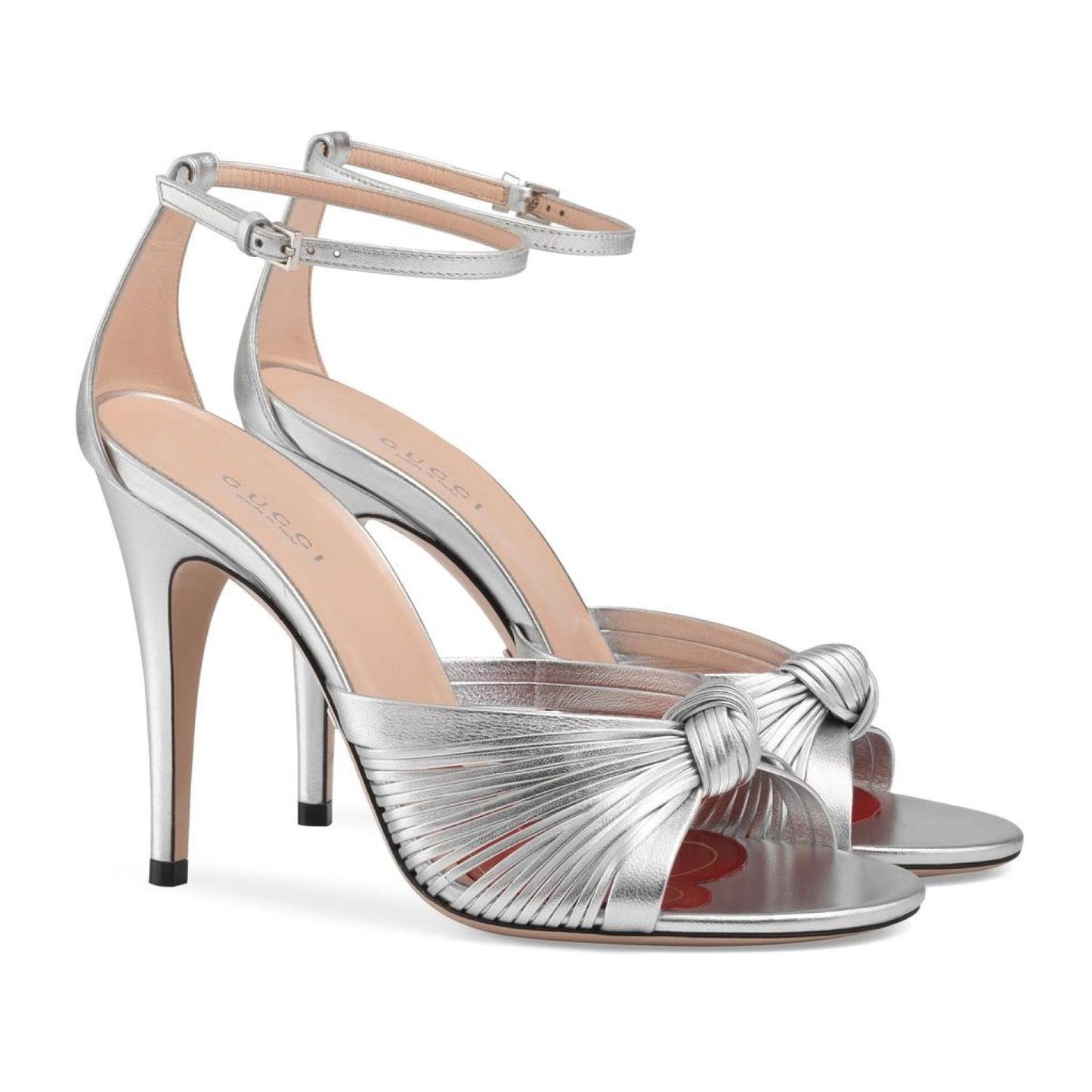 Gucci Metallic Leather Sandal