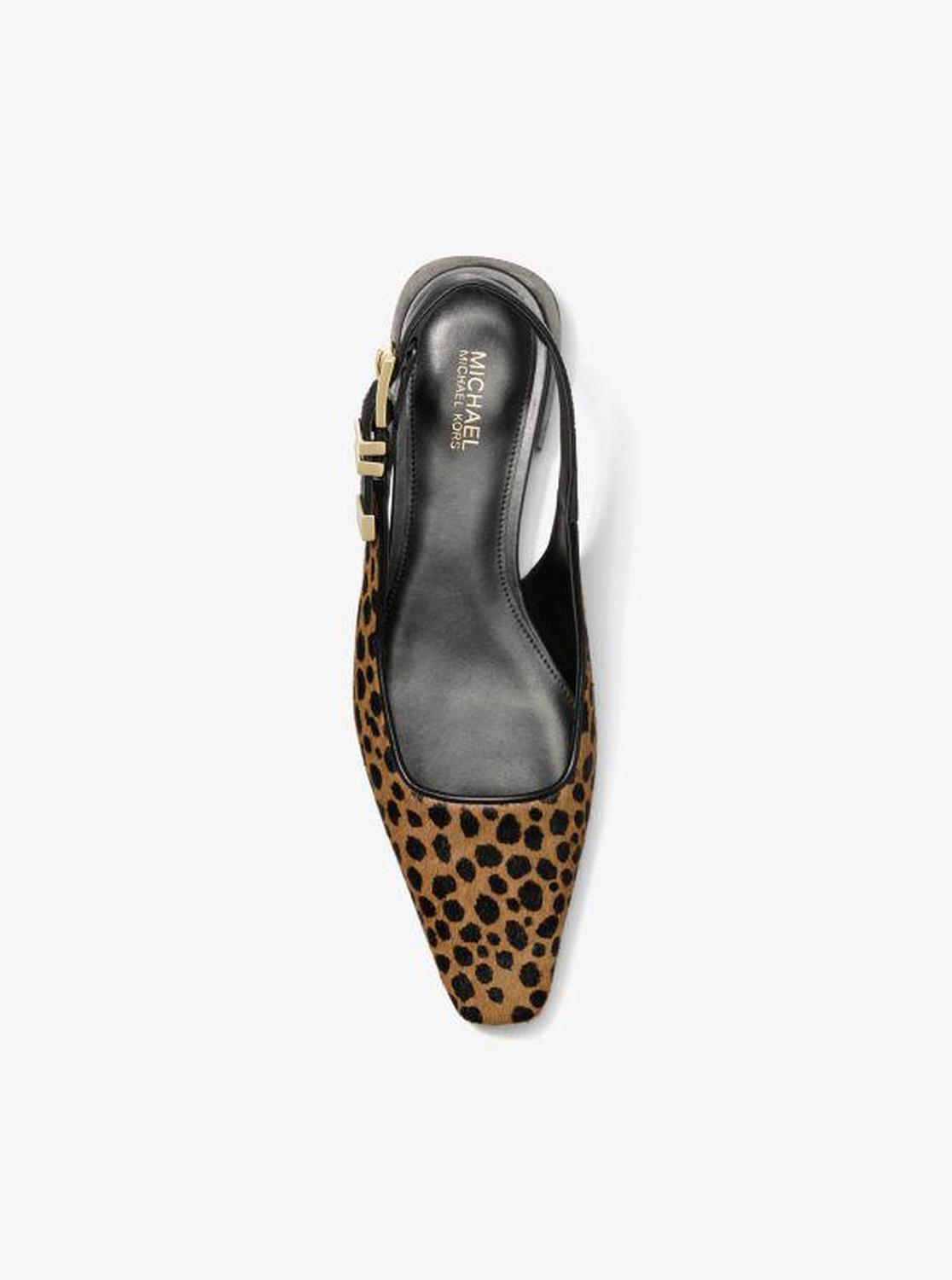 Darrington Cheetah Print Calf Hair Flat