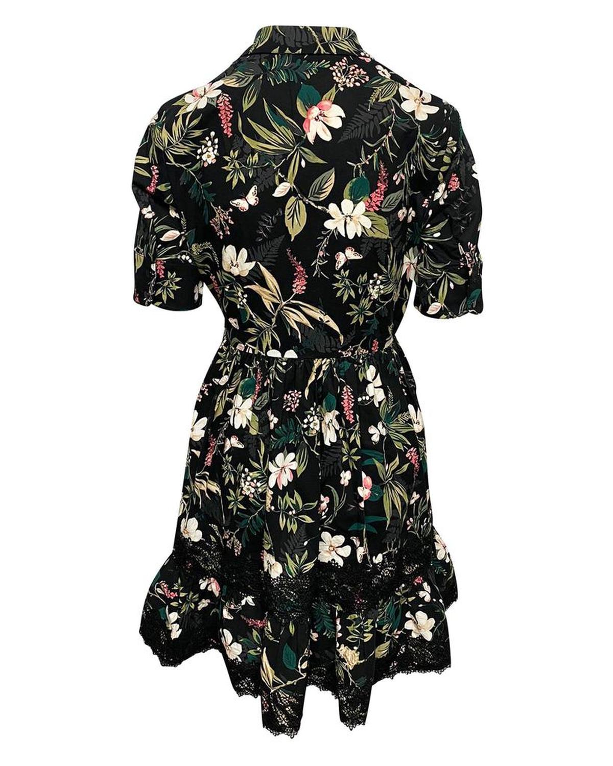 Kate Spade Floral Dress in Multicolor Cotton