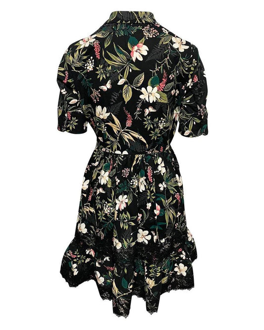 Kate Spade Floral Dress in Multicolor Cotton