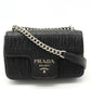 Prada Nappa Gauffré  Leather Shoulder Bag (Pre-Owned)