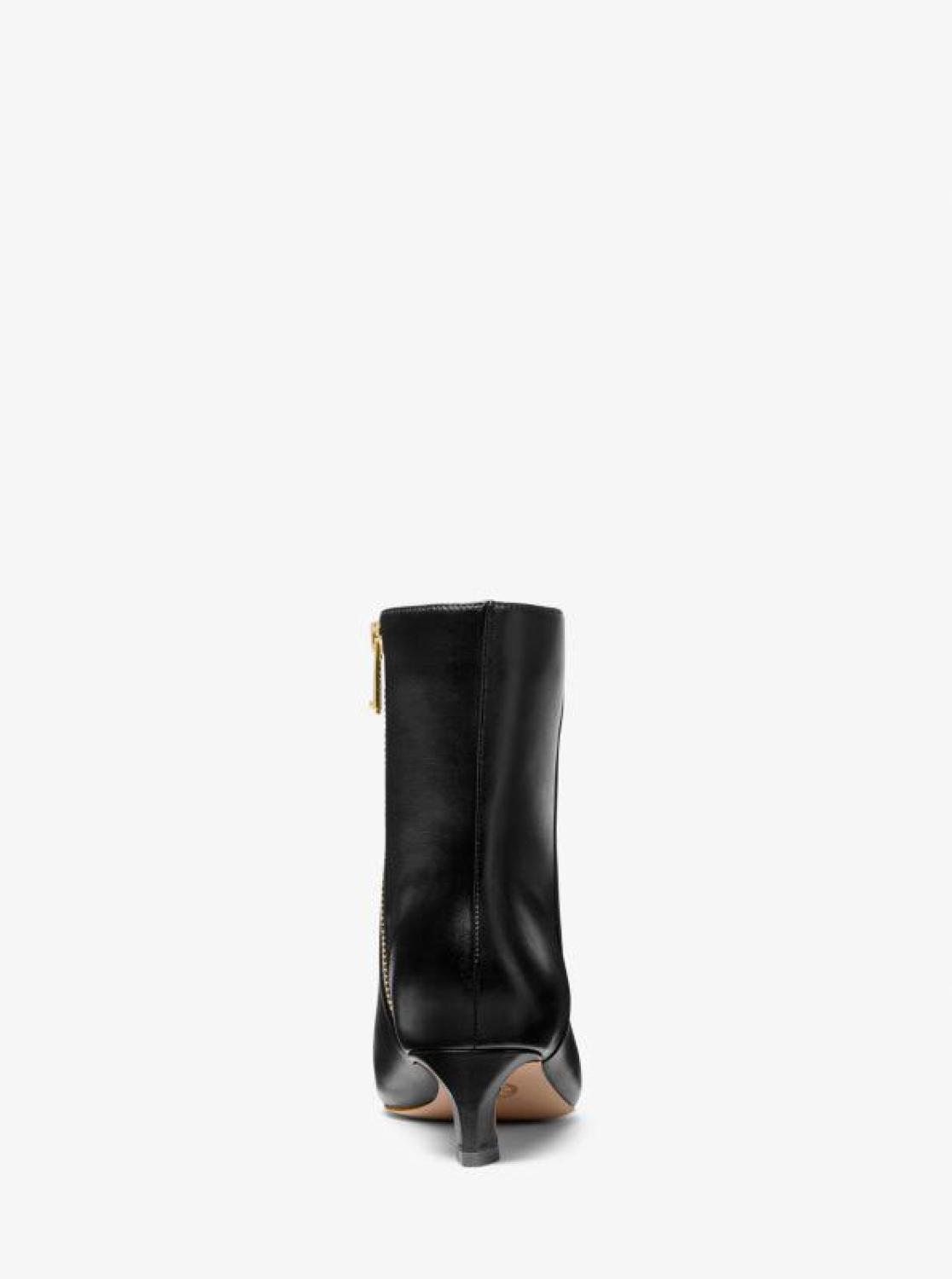 Cosmo Leather Kitten Boot