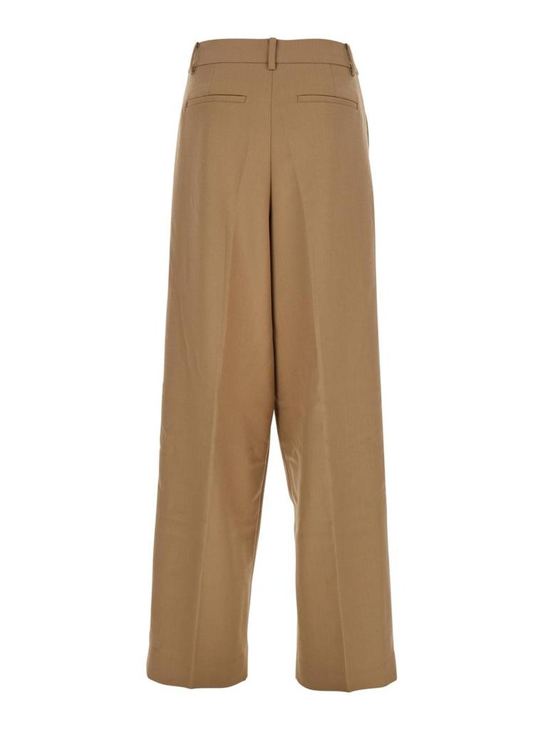 Michael Michael Kors Pleated Wide-Leg Pants