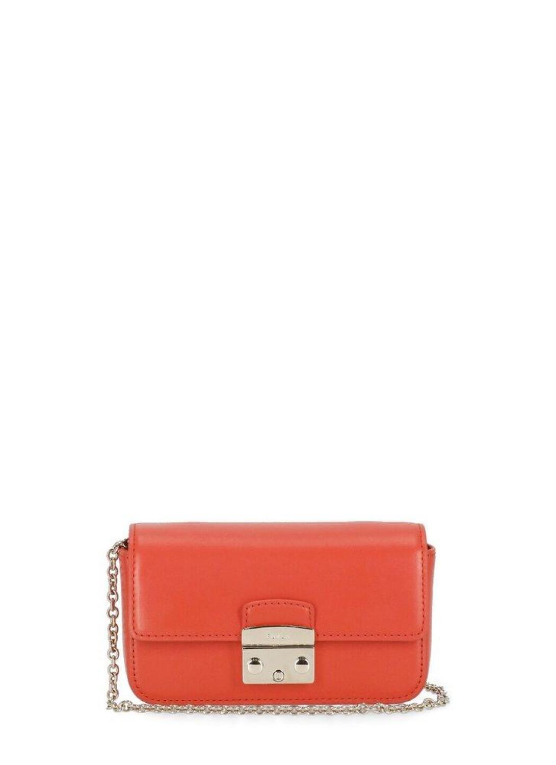 Furla Metropolis Logo Plaque Mini Crossbody Bag