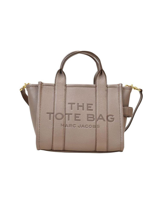 The Mini Tote Bag - Marc Jacobs -  Cement - Leather