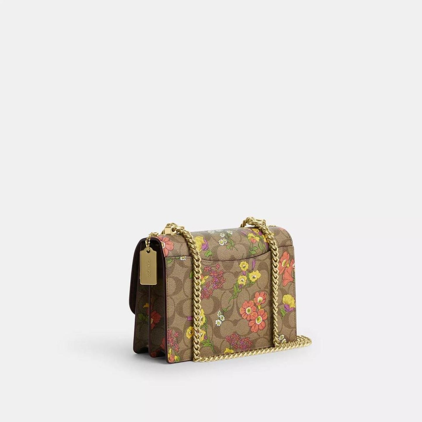 Coach Outlet Klare Crossbody In Signature Canvas With Floral Print