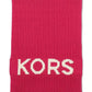 KORS Fisherman's Rib Beanie and Scarf Set