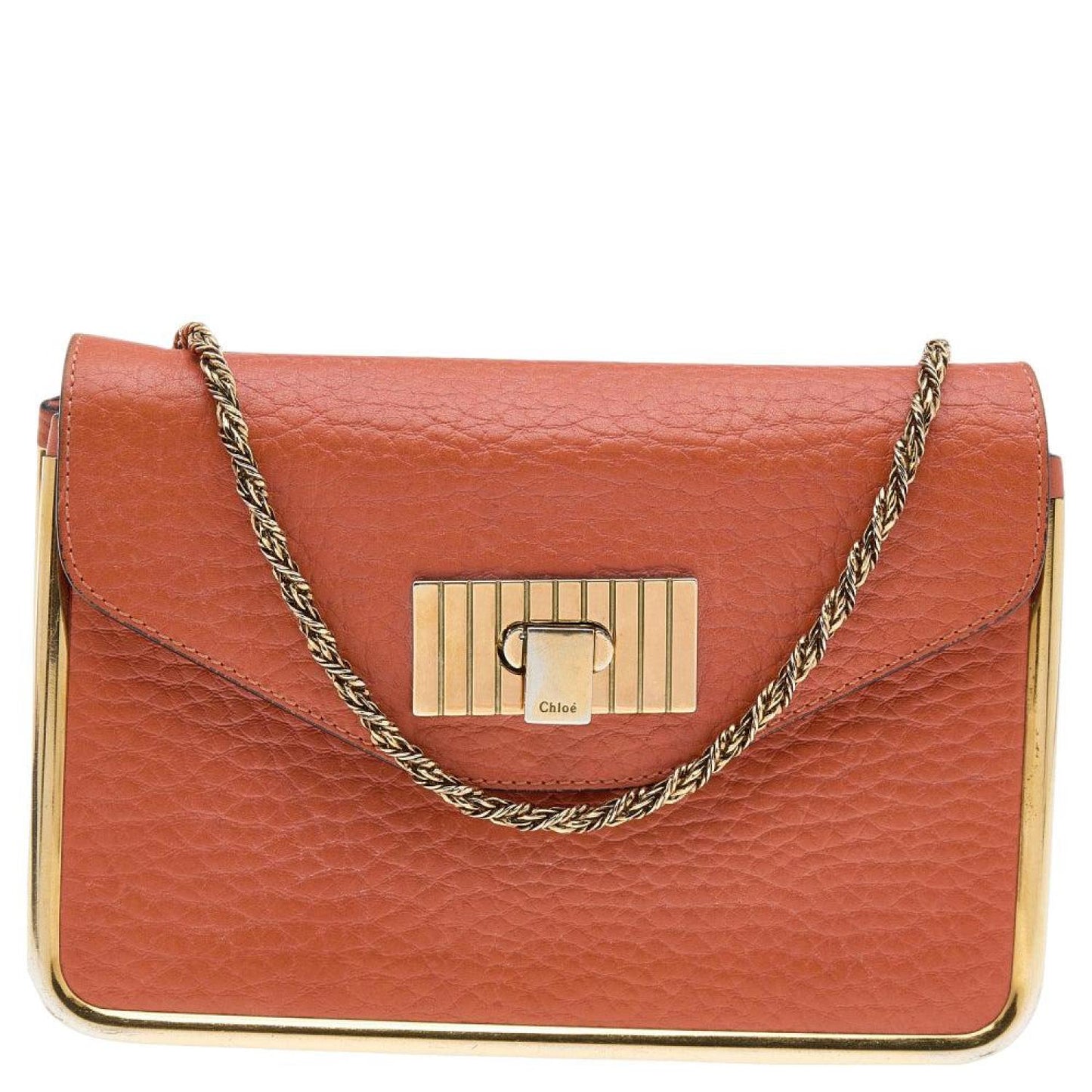 Chloe Leather Small Sally Shoulder Bag