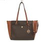 Michael Kors Maisie  Canvas Tote Bag (Pre-Owned)