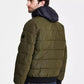 Men's Hooded Puffer Bomber Jacket