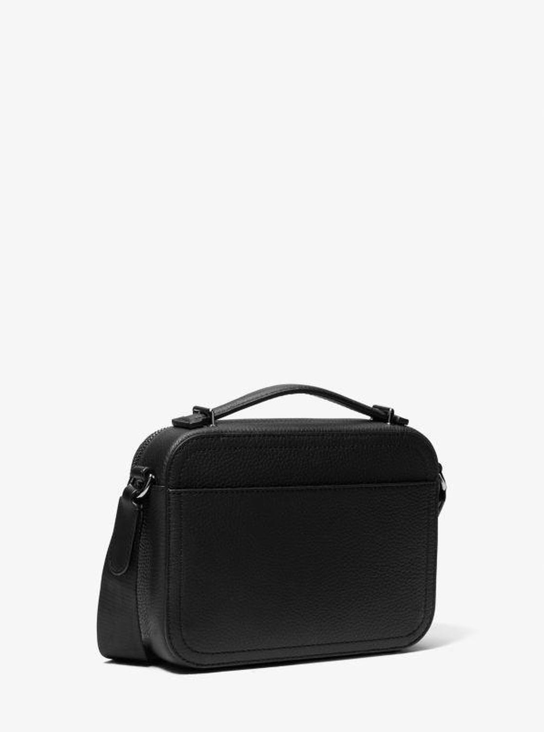 Hudson Pebbled Leather Crossbody Bag