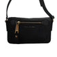 Marc Jacobs Womens Medallion Zipped Snapped Buttoned Shoulder Handbag Black