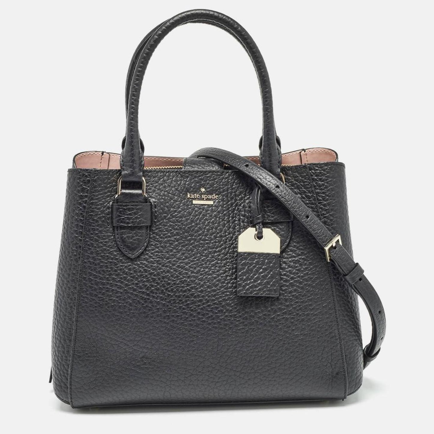 Kate Spade  Leather Carter Street Aliana Satchel