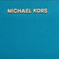 Michael Kors Leather Jet Set Zip Around Wallet