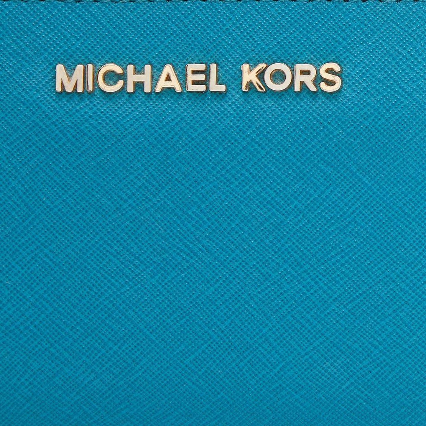 Michael Kors Leather Jet Set Zip Around Wallet