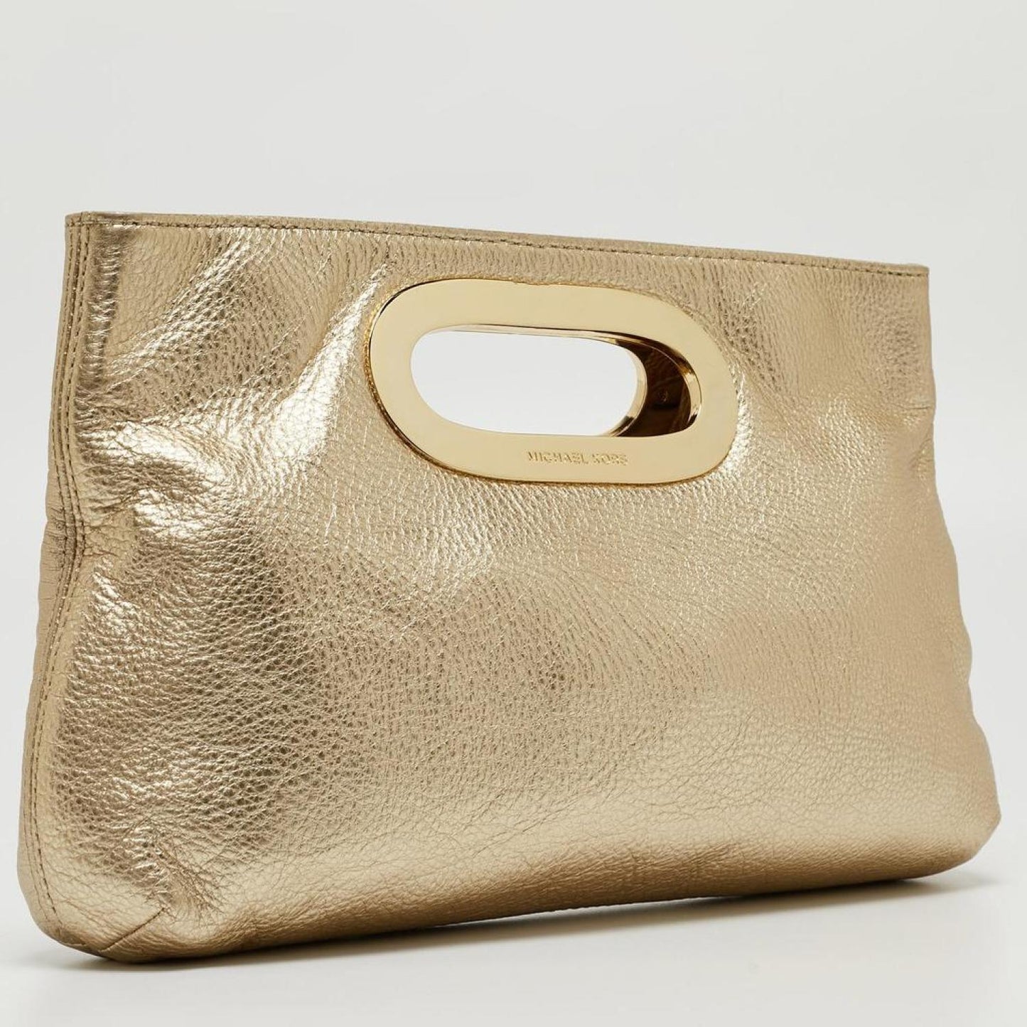 Michael Michael Kors  Leather Berkley Clutch