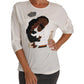 Dolce & Gabbana Elegant Silk Blend Crewneck Blouse