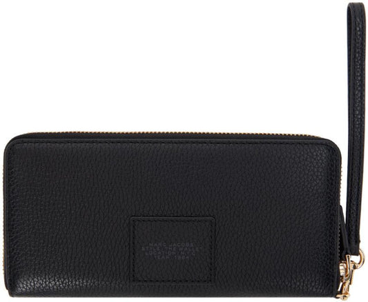 Black 'The Leather Continental' Wallet