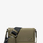 Edison Mini Scratch-Resistant Crossgrain Leather Crossbody Bag with Pouch