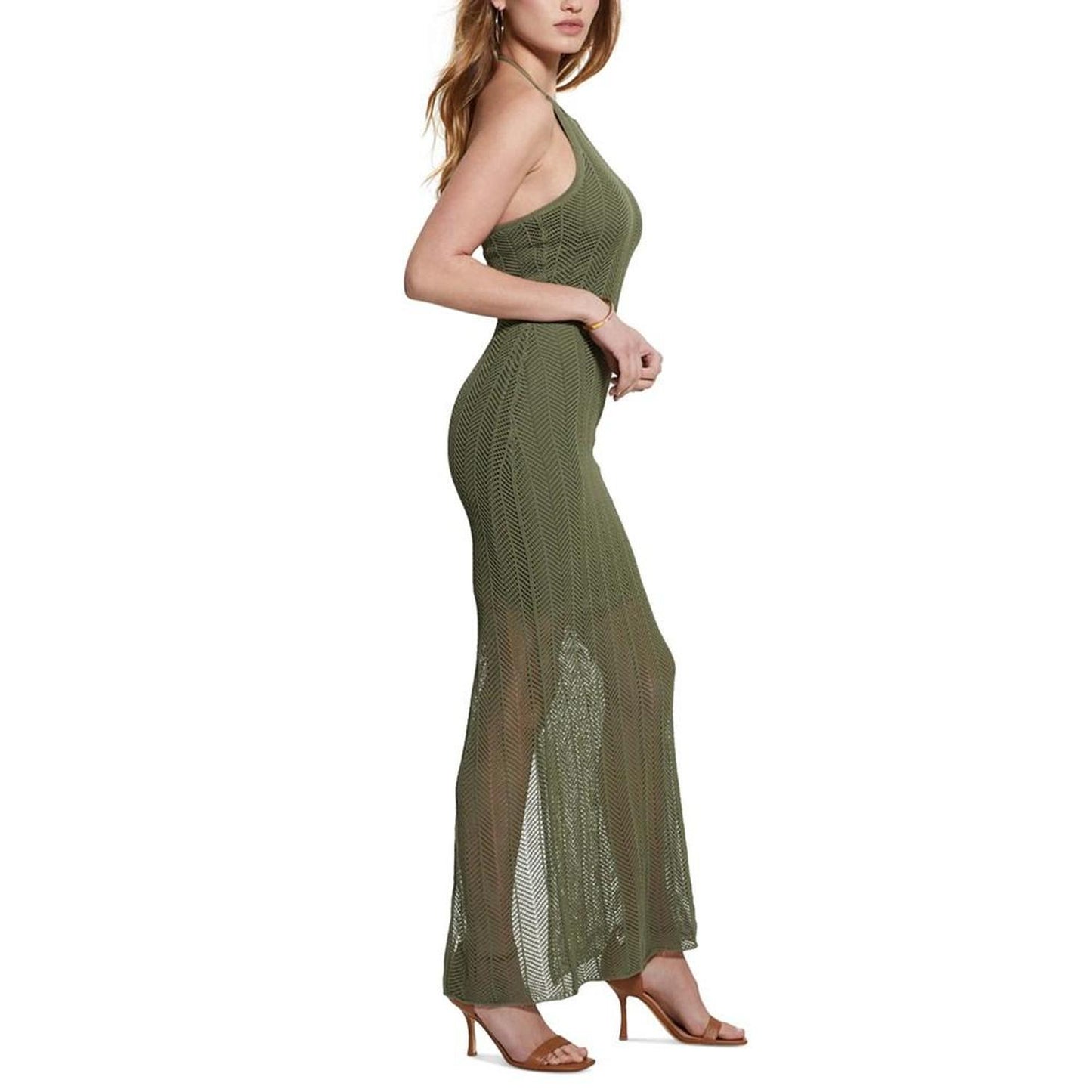 Women's Sophie Halter Maxi Sweater Dress