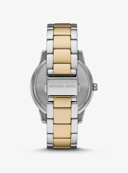 Oversized Tibby Pavé Two-Tone Watch