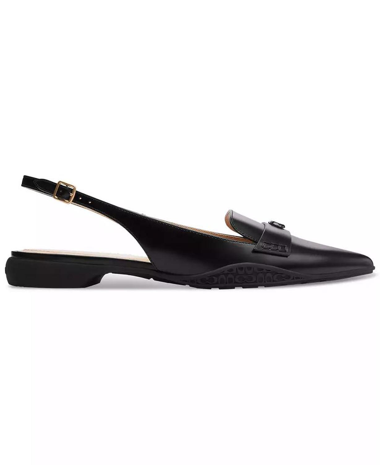 Women's Carrie Skimmer Pointed-Toe Slingback Flats