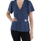 Womens Wrap Shirt Pullover Top