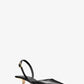 Luna Leather Slingback Kitten Pump