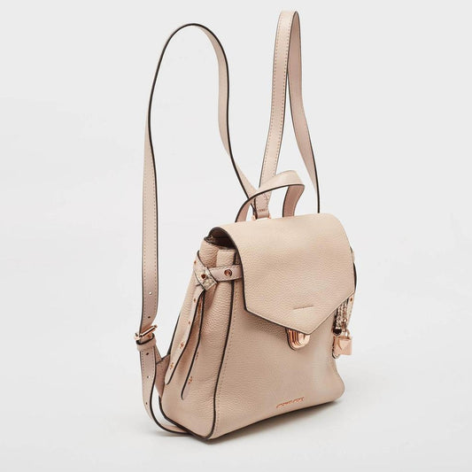 Michael Kors Two Tone Pink Leather Small Bristol Backpack