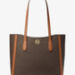 Leida Large Signature Logo Tote Bag