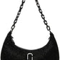 Black 'The Rhinestone Small Curve' Bag