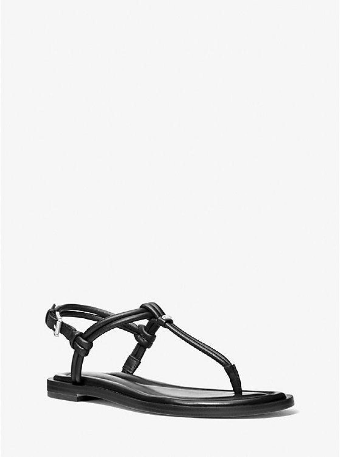 Astra Leather T-Strap Sandal