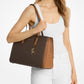 Laila Medium Signature Logo Tote Bag