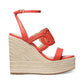 Women's Alma Logo-Strap Platform Sandals