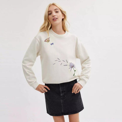 Coach Outlet Coach X Observed By Us Windy Flower Crewneck