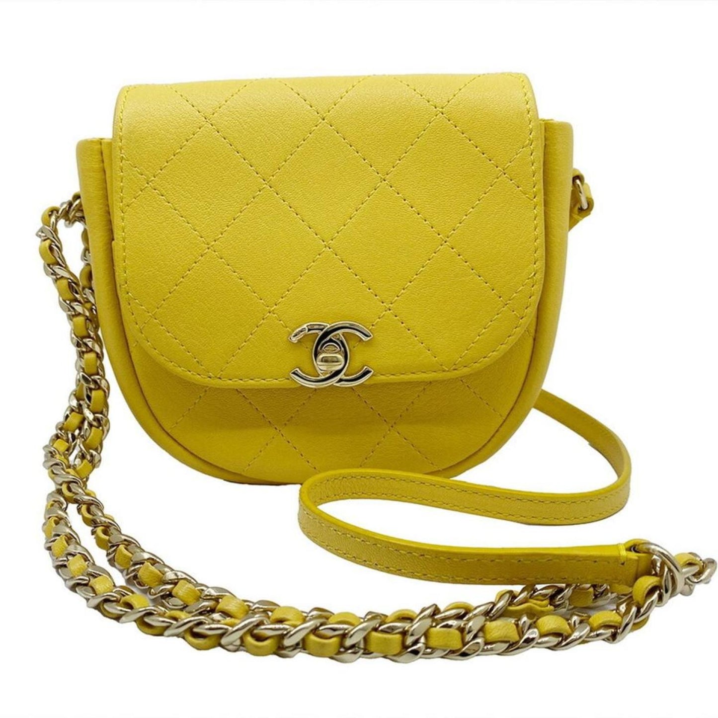 Chanel Matelassé  Leather Shoulder Bag (Pre-Owned)