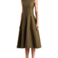 Omeria Dress Cotton In Olive