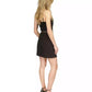 Women's Bustier Sleeveless Belted Mini Dress