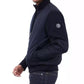 Men's Mixed-Media Knit-Sleeve Puffer Jacket