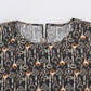 Dolce & Gabbana Enchanted Sicily Silk Blouse with Medieval Keys Print