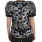 Dolce & Gabbana Crystal Embellished Knight Inspired Top