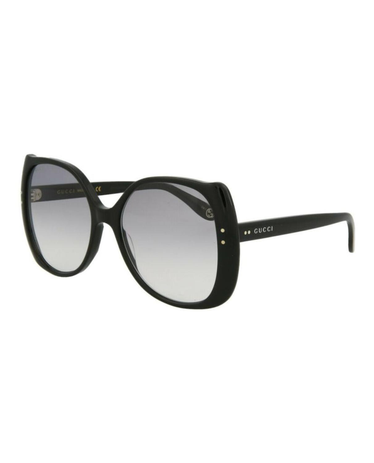 Round-Frame Acetate Sunglasses