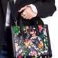 Manhattan Snake Print Embossed Leather Small Tote