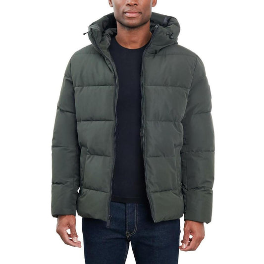 Mens Insulated Polyester Puffer Jacket