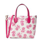 Bleecker Pineapple Printed Pvc Medium Crossbody Tote