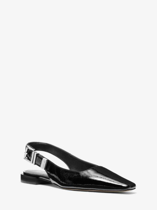 Darrington Crackled Patent Leather Flat